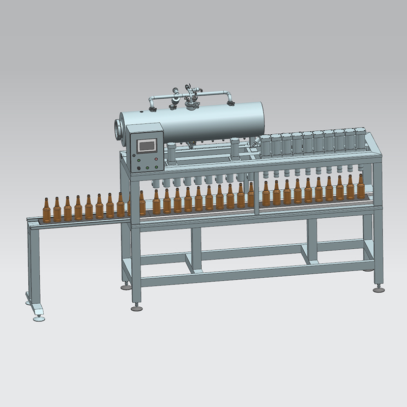 Beer brewery galss bottle filling and capping machine ZXF